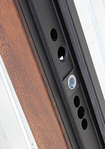 Входная дверь ВЕНА Vinorit Патина МДФ/МДФ Белый матовый 860*2050R